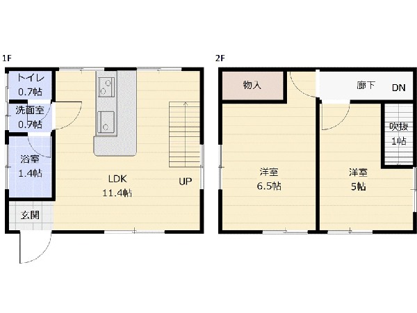 間取り図です