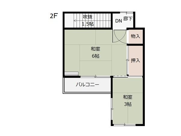 2F間取り図